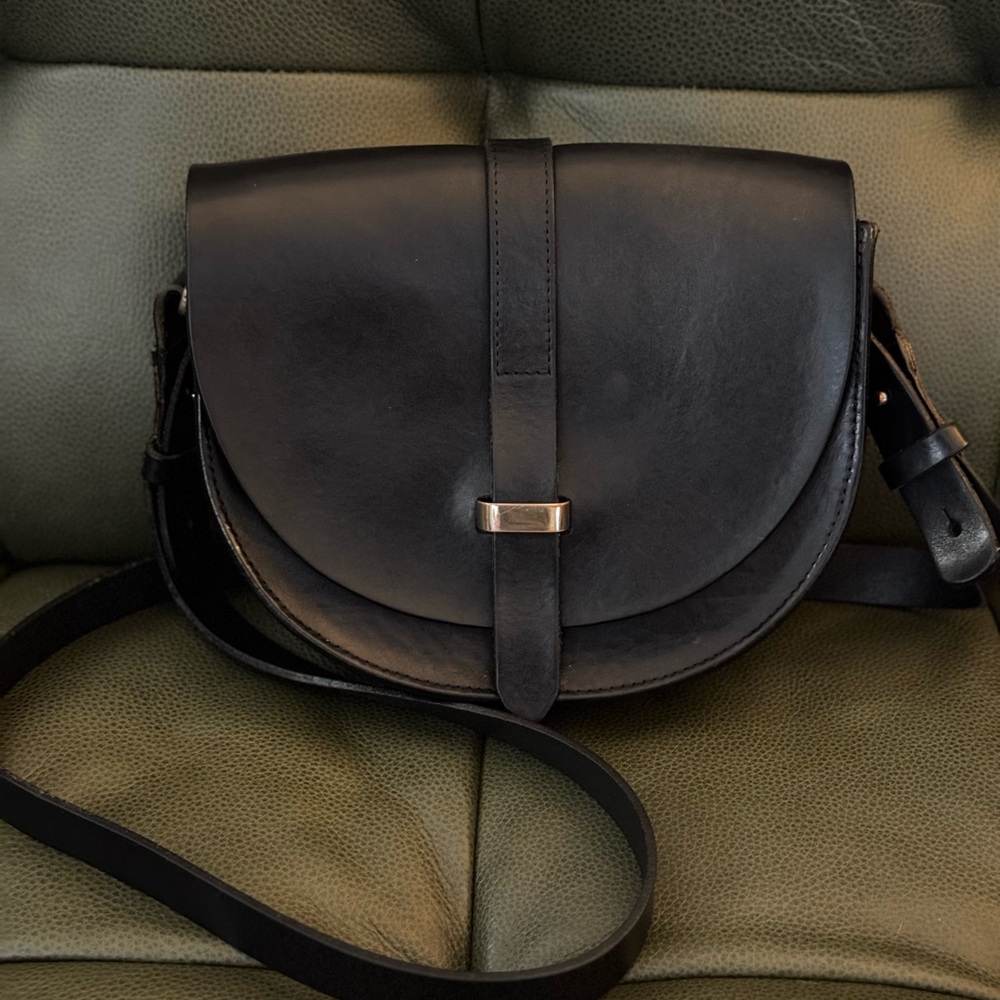 Sezane Claude Crossbody Bag~Black/ Rare!